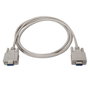 Aisens Cable Serie RS232 DB9 Hembra a DB9 Hembra 1,8 m Beige